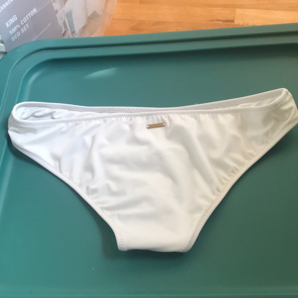 Victoria Secret White bikini bottoms